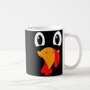 Caneca De Café Rosto de Peru Crianças Engraçado Dia das Bruxas Aç