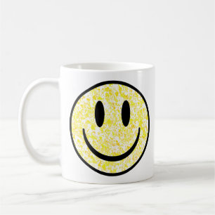 Caneca De Café Rosto de Sorriso Patrocinado