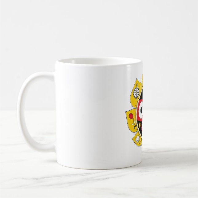 Caneca De Café Rosto do Senhor Jagannath Divindade Hindu Espiritu (Esquerda)
