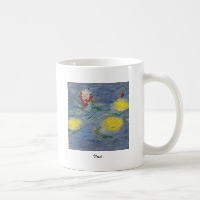 Caneca De Café rosto feliz de monet (Direita)