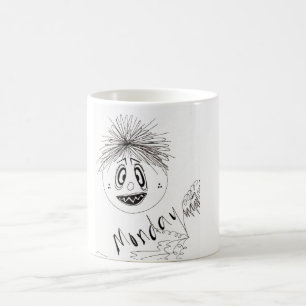 Caneca De Café Rosto rabugento - Segunda Mug