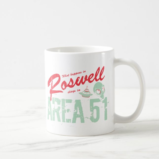 Caneca De Café Roswell (Direita)
