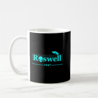 Caneca De Café Roswell 1947 OVNI Alienígena Novo México Crê Prese