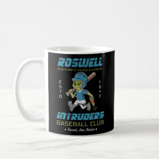 Caneca De Café Roswell Nm Inventa Equipe de Basebol da Liga Menor