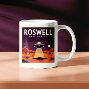 Caneca De Café Roswell Novo México Antigo