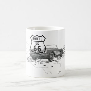 CANECA DE CAFÉ ROTA 66
