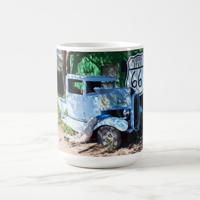 Caneca De Café Rota 66 do veículo antigo (Centro)