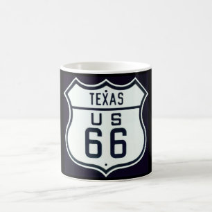 Caneca De Café Rota 66 Texas