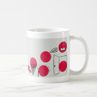 Caneca De Café Rote, lustige Brechpunkte auf einer Tasse