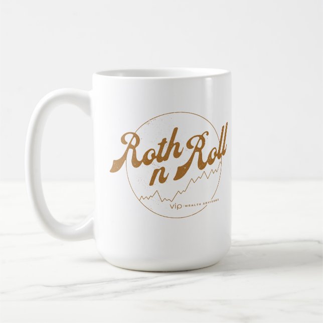 Caneca de Café Roth n Roll World Tour 15oz (Esquerda)