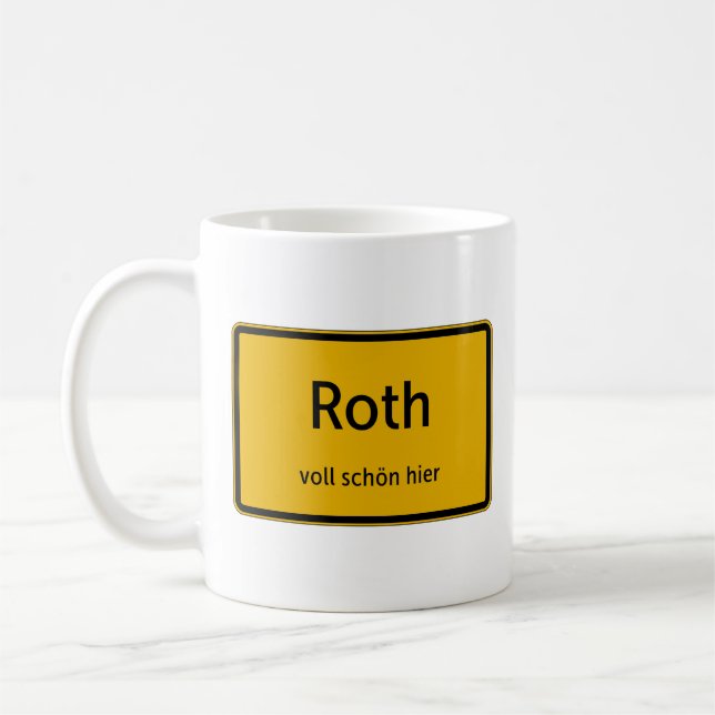 Caneca De Café Roth Tasse Kaffeetasse Teetasse (Esquerda)