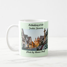 Caneca De Café Rothenburg ob der Tauber, Alemanha Magnet