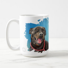 Caneca De Café Rottweiler dog love mug 
