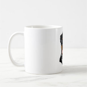 Caneca De Café Rottweiler O Guarda-costas