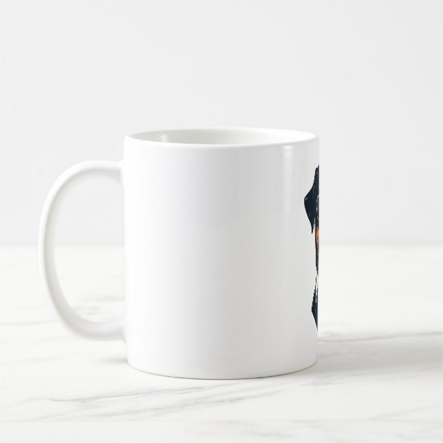 Caneca De Café Rottweiler Os Cavalheiros (Esquerda)