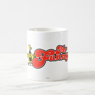 Caneca De Café Rotulação vermelha do Sr. Engraçado  