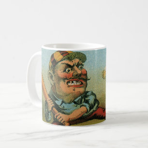 Caneca De Café Rótulo de charuto vintage, Tansill Punch de beiseb