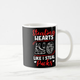 Caneca De Café Roubando Corações Como Eu Roubo Pucks Hóquei No Ge