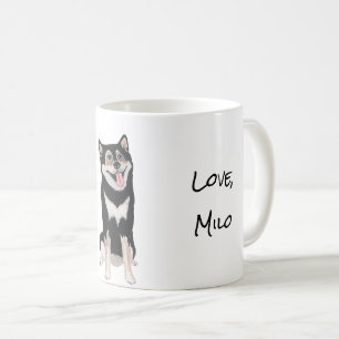 Caneca De Café Rouco/Cão Malamute
