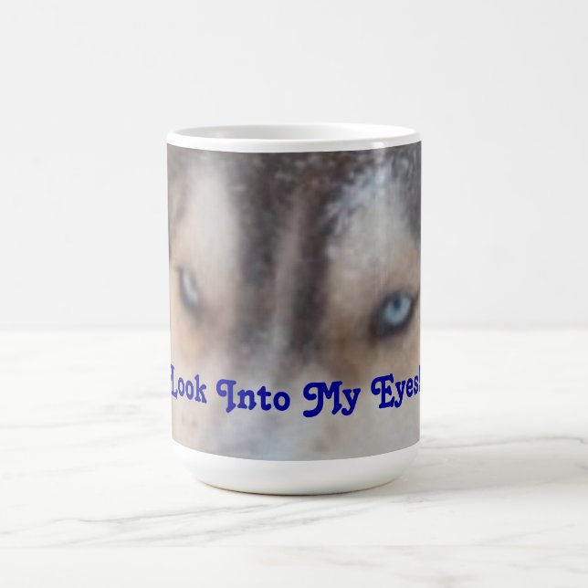 Caneca De Café Rouco de Mug Olhos Azuis (Centro)