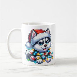 Caneca De Café Rouco de Natal bonito