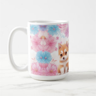 Caneca De Café Rouco Kawaii Cuppies: Pastel Pals Café