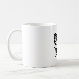 Caneca De Café Rouco Piloto Cão Lover Malamute