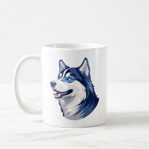 Caneca De Café Rouco Usa Rouco Cachorro de potência Logotipo