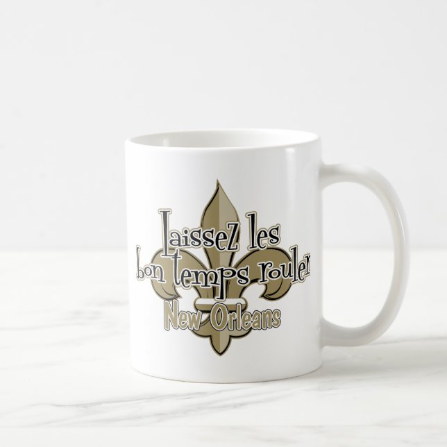 Caneca De Café Rouler dos temps de Laissez le bon (Direita)