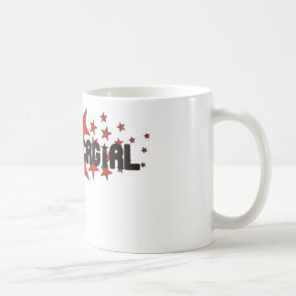 Caneca De Café Roupa da estrela da menina de Gixxer