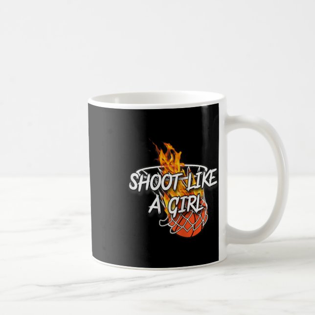 Caneca De Café Roupa de Bysketbyll - Foto Como Uma Rapariga - Fog (Direita)