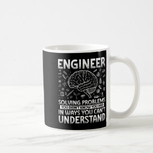 Caneca De Café Roupa De Engenharia Para Homens, Crianças. Funny E