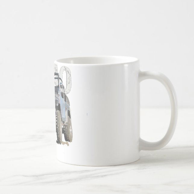 Caneca De Café Roupa de FJ40 Landcruiser (Direita)