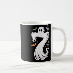 Caneca De Café Roupa de Halloween engraçada de 7 fantasmas meme c