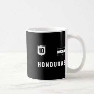 Caneca De Café Roupa de Honduras Azul Roupas de Honduras Design d