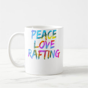 Caneca De Café Roupa de rafting masculina Spruch Bota de rafting