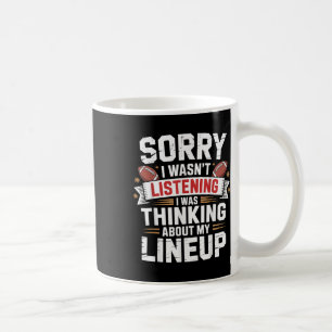 Caneca De Café Roupa engraçada de jogador de futebol Fantasy - Fo