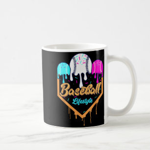 Caneca De Café Roupas de beisebol estilo de vida 101 Juventude Dr