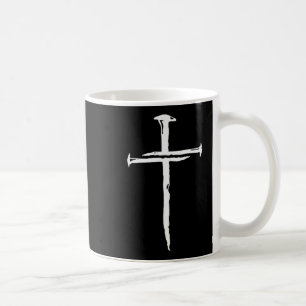 Caneca De Café Roupas de Fé Cristã Moderna Minimalista Cristã