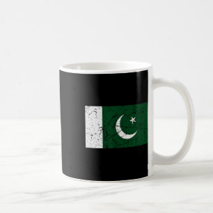 Caneca De Café Roupas de lembrança retrô Grunge da bandeira do Pa