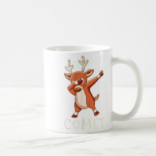 Caneca De Café Roupas de Natal da Família dos Renegados do Cometa