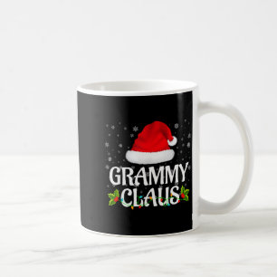 Caneca De Café Roupas de Natal da Vovó Claus Luzes do Papai Noel