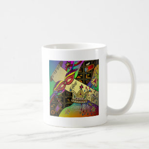 Caneca De Café Roupas de Presentes de Festa Judaica Purim Feliz J