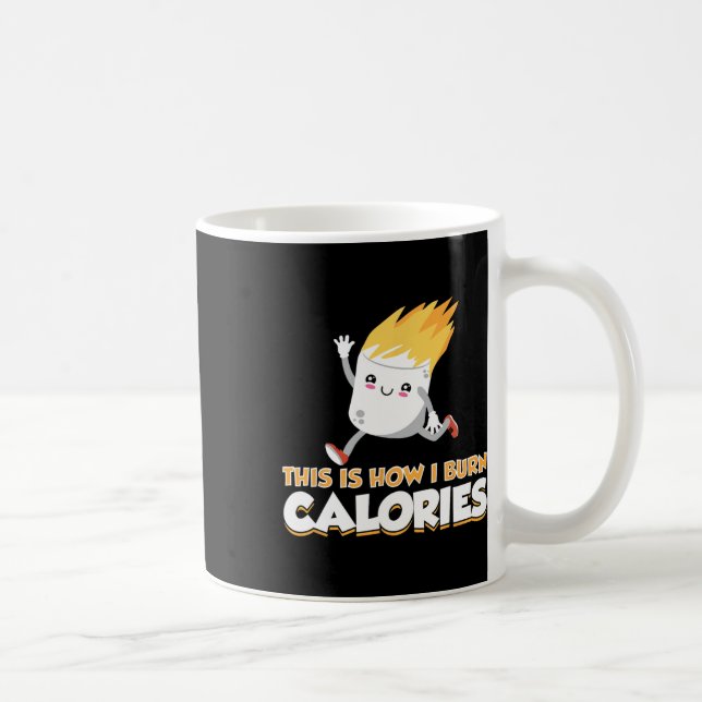 Caneca De Café Roupas de S'mores de Marshmallow Fofos Como Eu Que (Direita)