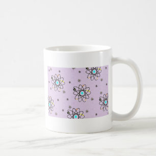 Caneca De Café Roupas e Presentes Lavanda com Estampa Atômica dos