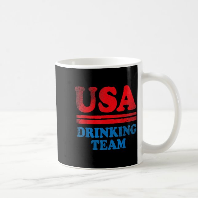 Caneca De Café Roupas engraçadas para o Dia da Independência EUA  (Direita)