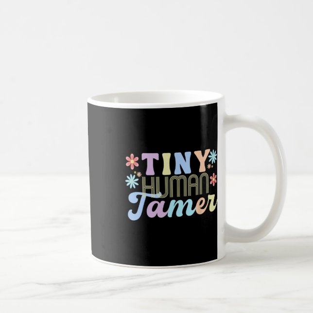 Caneca De Café Roupas Escolares para Domadores de Humanos Pequeno (Direita)