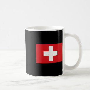 Caneca De Café Roupas Suíças Bandeira Suíça Caminhada Esqui Homen