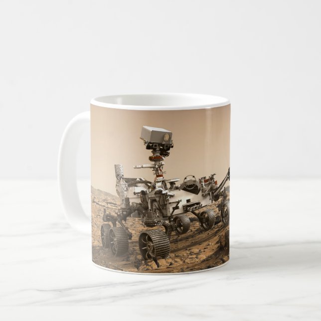 Caneca De Café Rover Mars 2020 (Frente Esquerda)