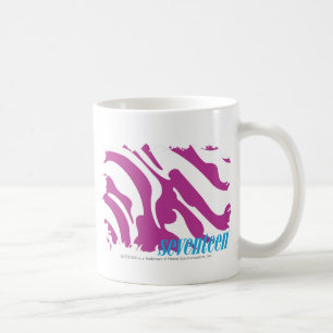 Caneca De Café Roxo 3 da zebra